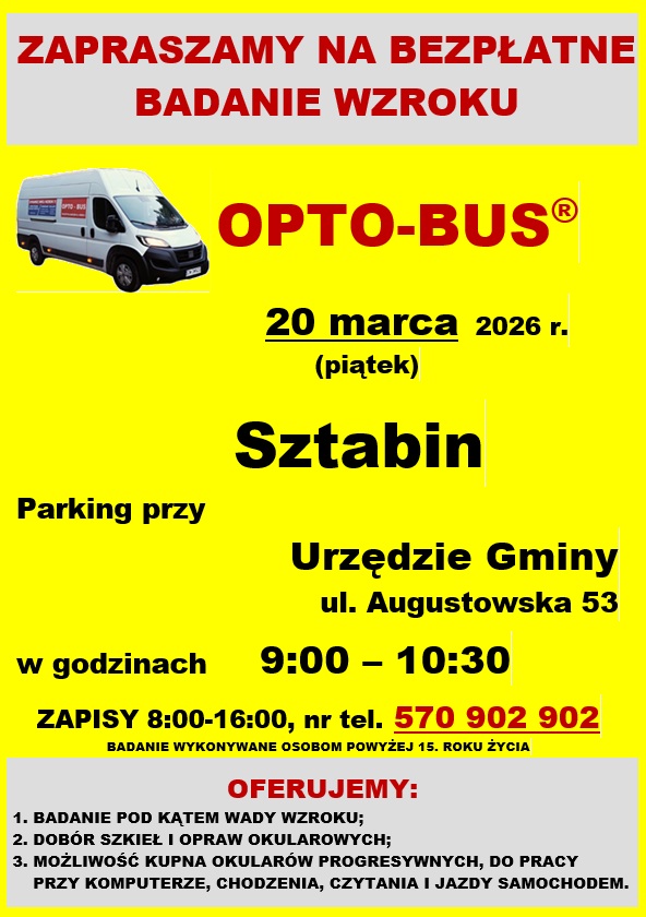 Bezpłatne badanie wzroku
