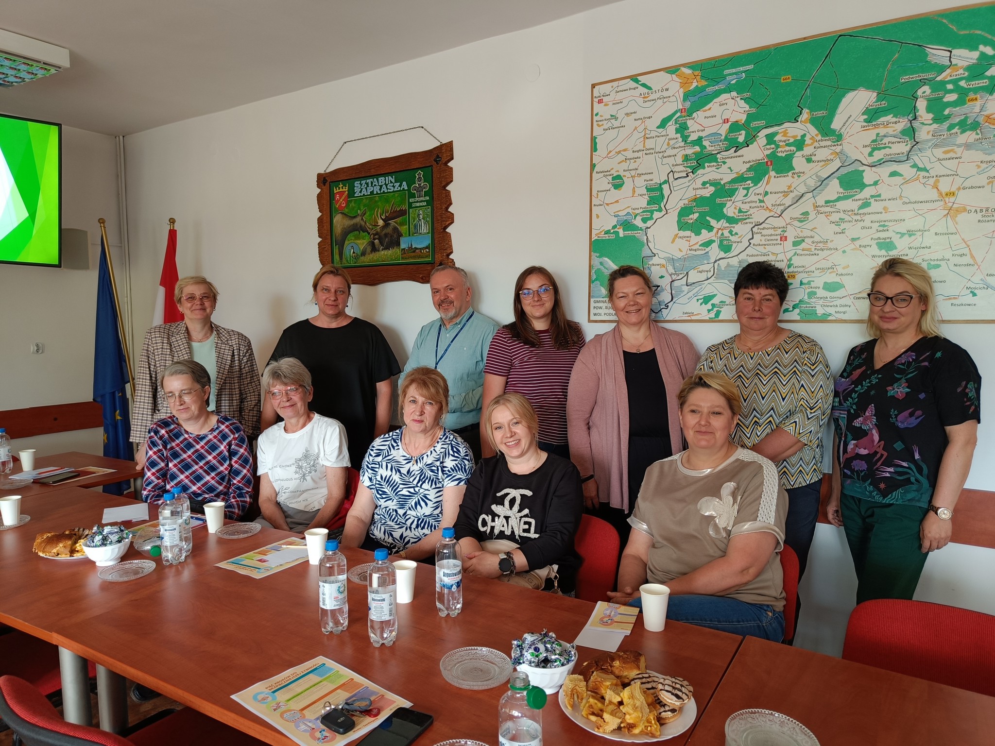 Spotkanie informacje z KGW
W dniu 28.05.2025 r. w Urzędzie Gminy Sztabin z inicjatywy Kierownika B…